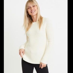 Marine layer delaney pullover off white - Large